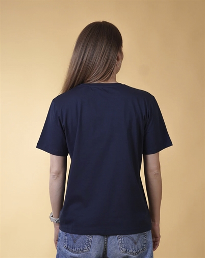  Elsk - Basic Womans Classic T-Shirt - Dark Navy